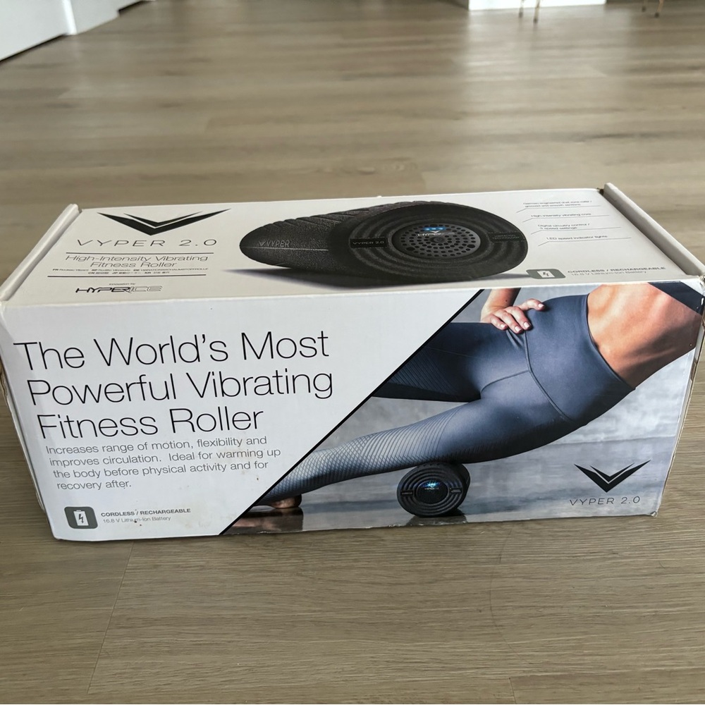 Hyperice hyper 2.0 high-intensity vibrating roller